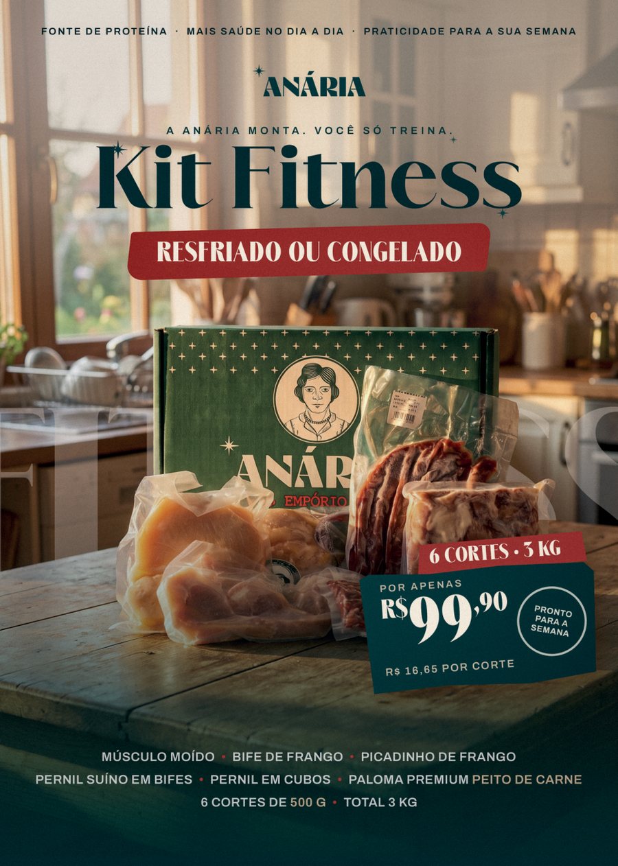 Kit Fitness, cartaz A4