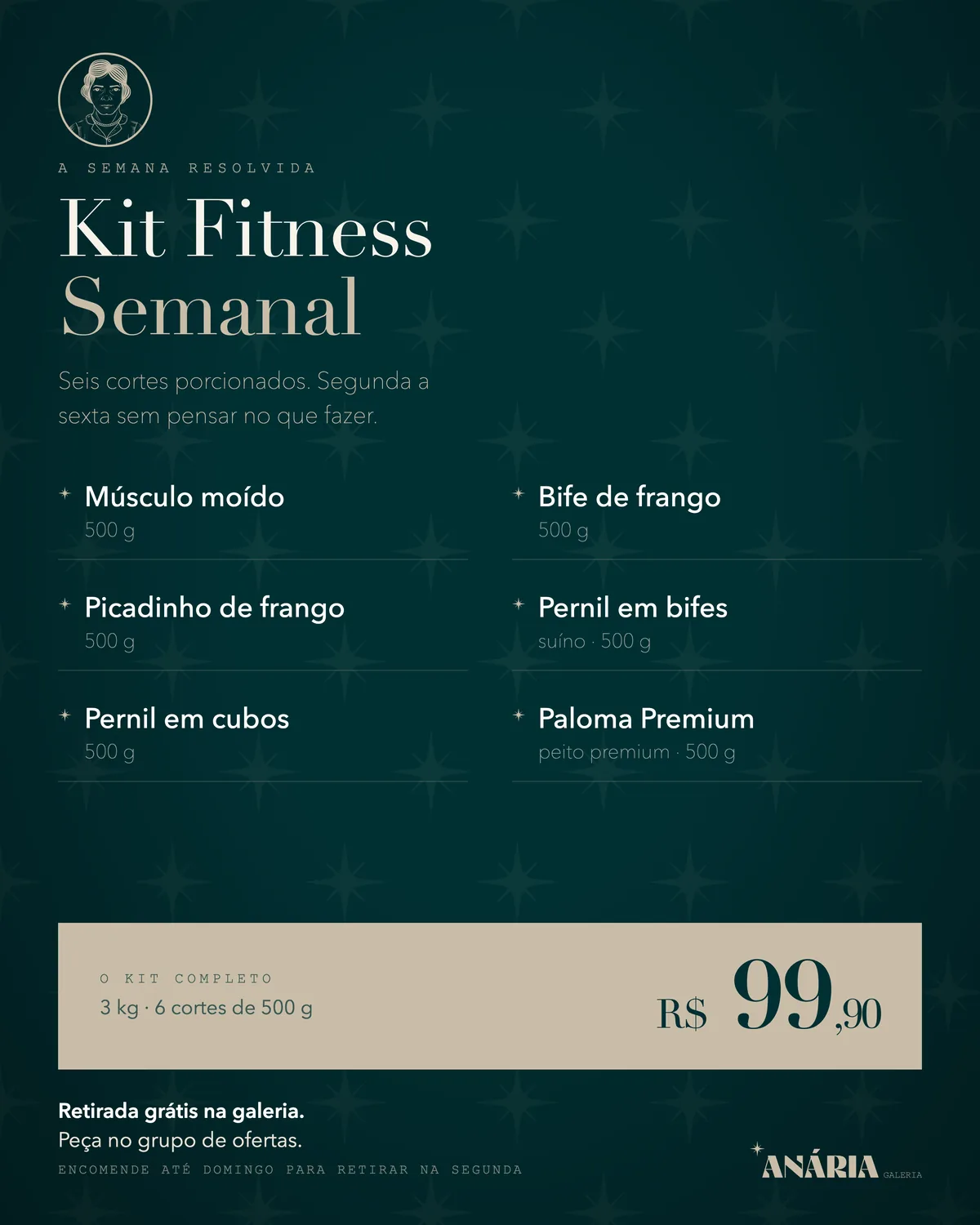 Kit Fitness, feed
