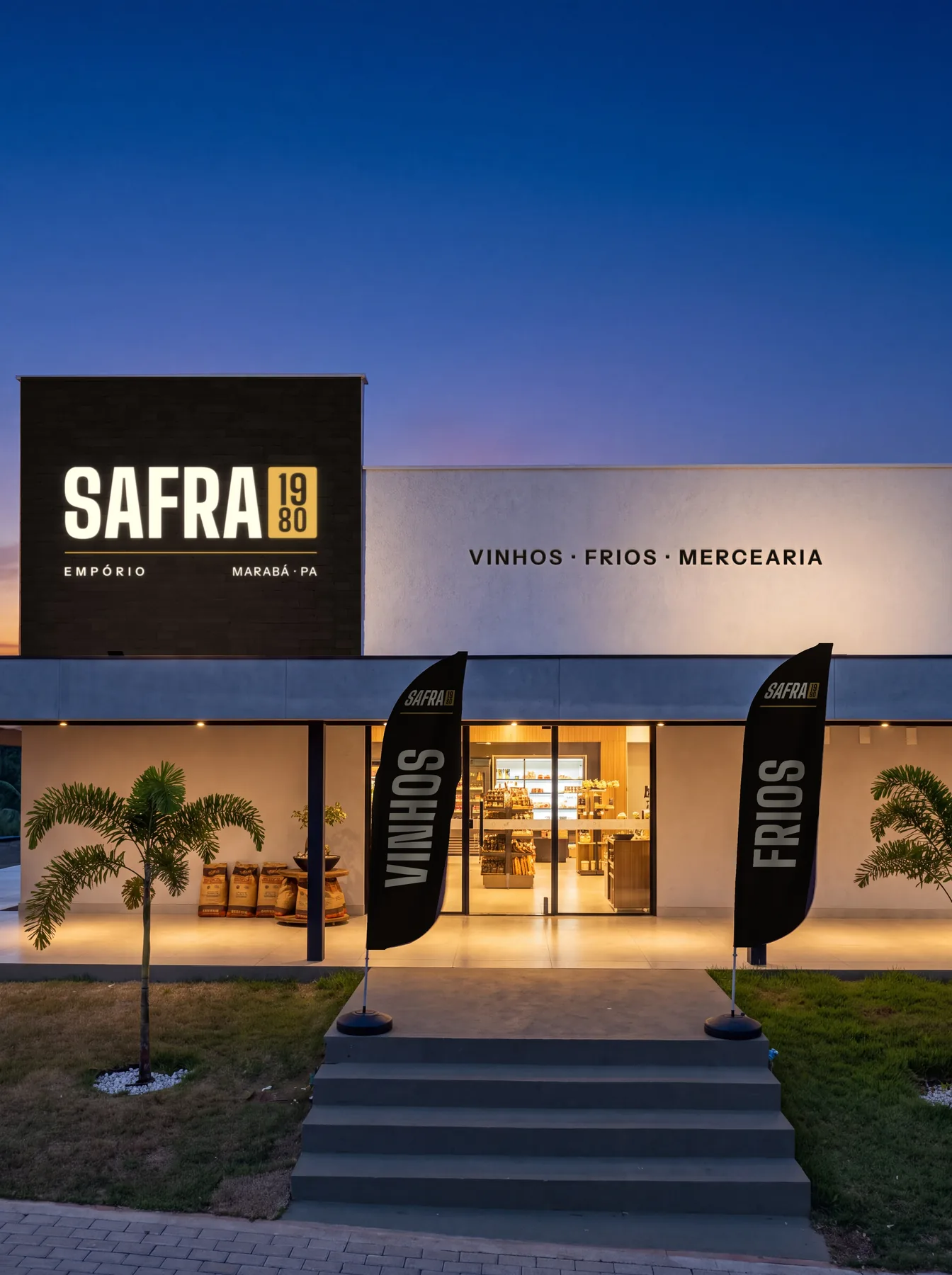 Safra 1980, fachada
