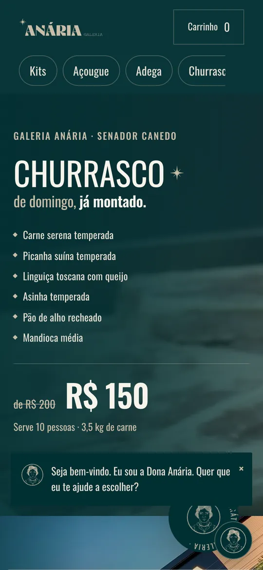 Anária no celular