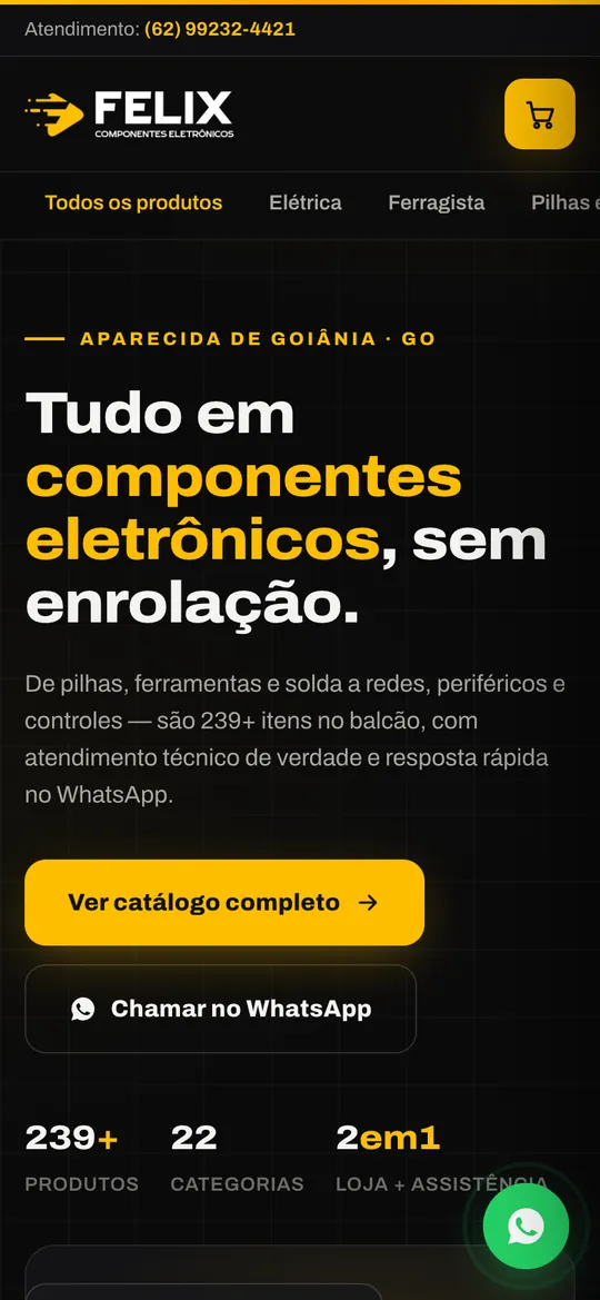 Felix Componentes, versão de celular