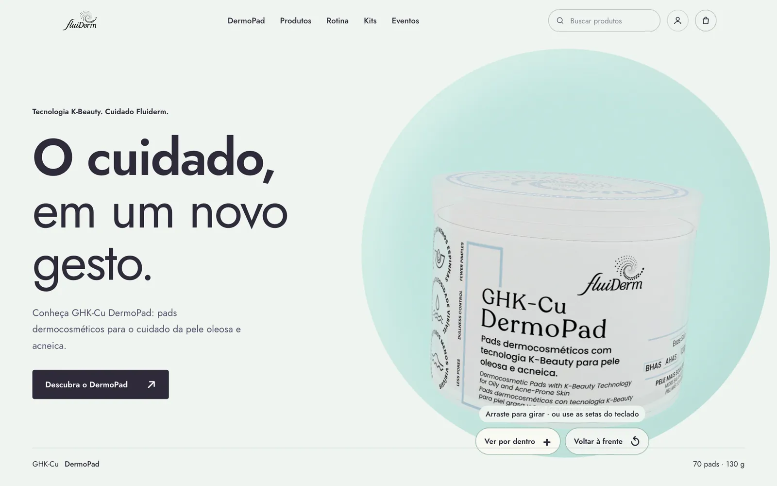 Fluiderm, versão de computador