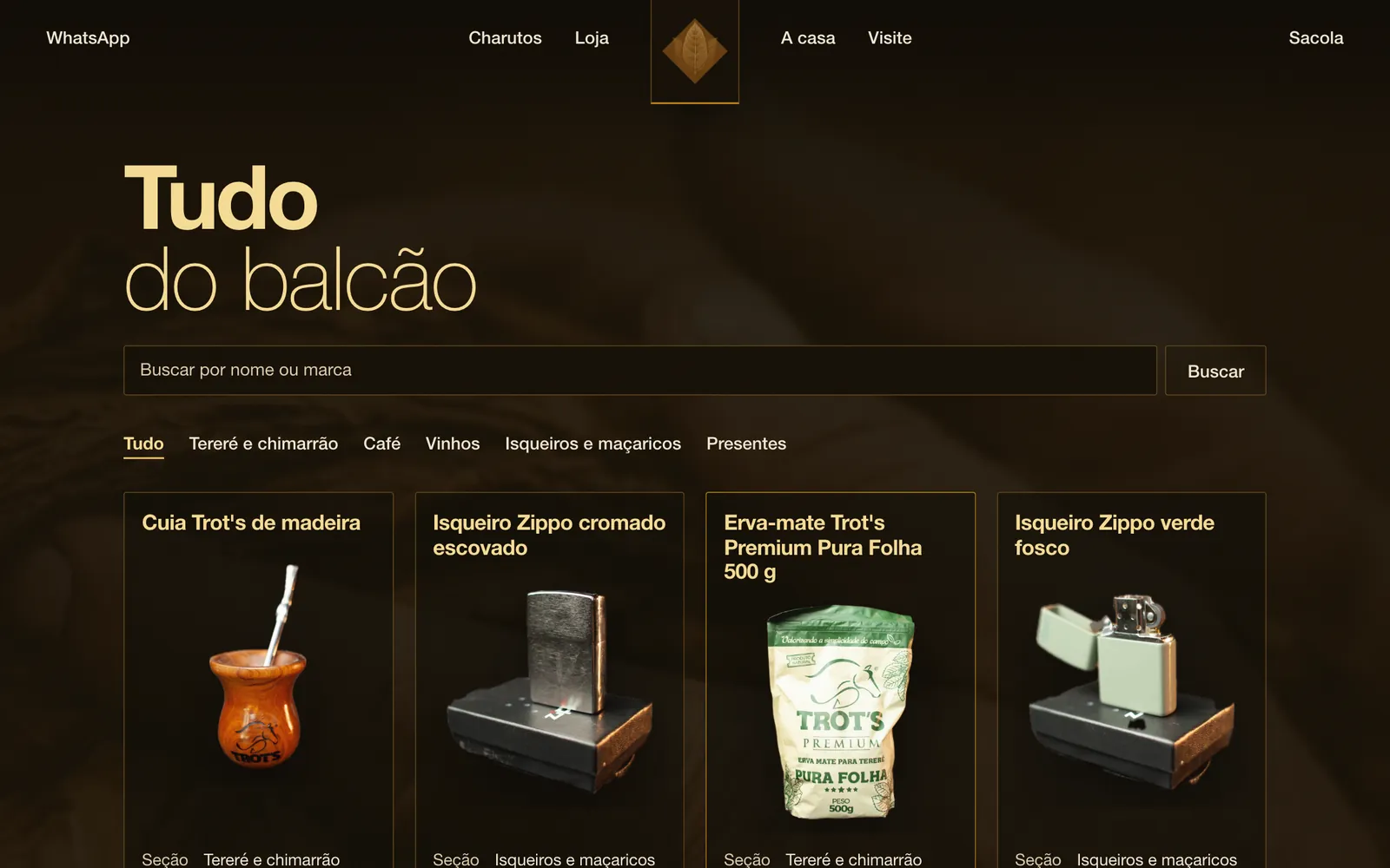 Maninho Tabacaria, versão de computador